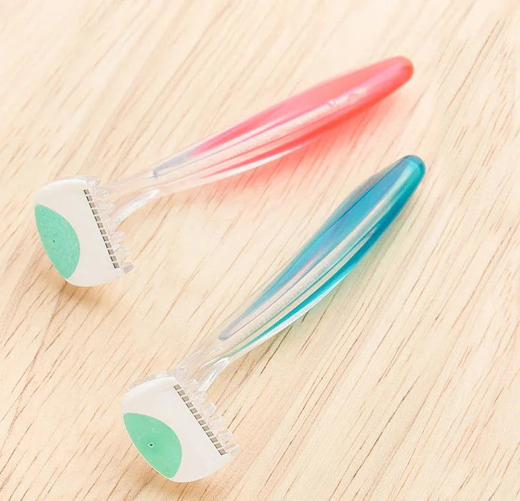 2pcs Armpit Leg Face Hair Woman Trimmer Shaver Manual Shaving Women's Razor Trimmers Razor Blades Razor For Female Sale