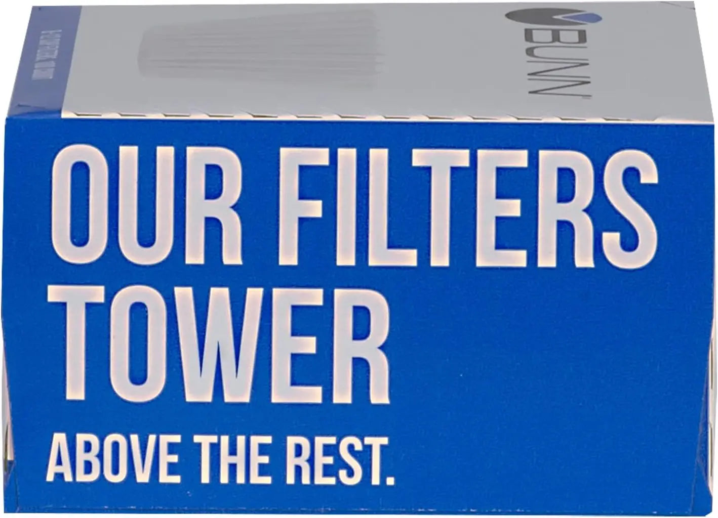 8-12 Cup Coffee Filters, 6 Packs of 100 Each, Flat Bottom Design for Rich Flavor