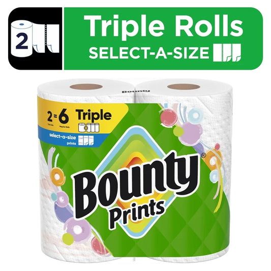 Durable Diamond Texture Paper Towels 123 Sheets Triple Rolls Select-A-Size Bulk Buy