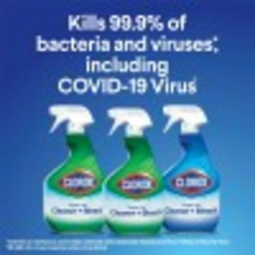 All-Purpose Cleaner Bleach Disinfecting Spray Multi-Surface Cleaner Home and Outdoor Stain Removal Kills COVID-19 3 Pack