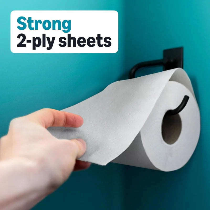 2-Ply Soft Toilet Paper, Equivalent to 185 Regular Rolls, Packaging May Vary