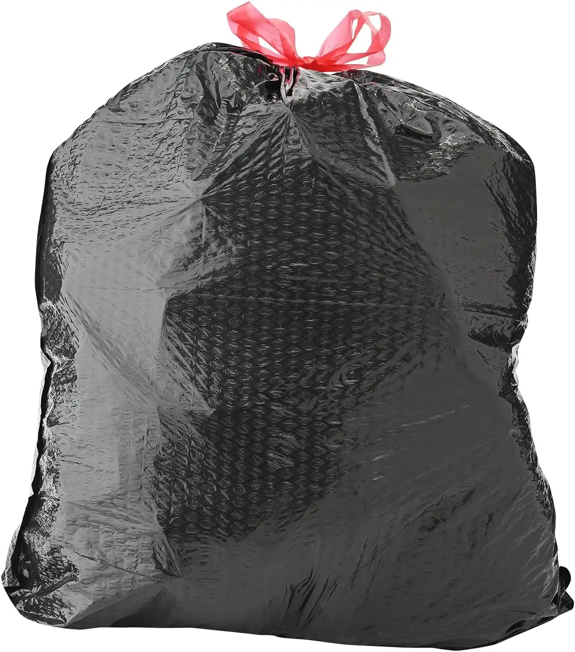 30 Gallon Heavy-Duty Drawstring Trash Bags, 50 Count - Multipurpose & Tear-Resistant for Easy Use